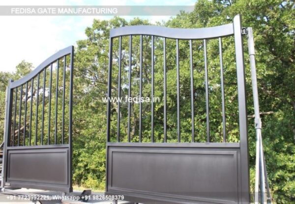 Iron Gate Design Safety Grill Gate Design For Main Door Garage Sliding Gate Design Main Gate With Mini Gate