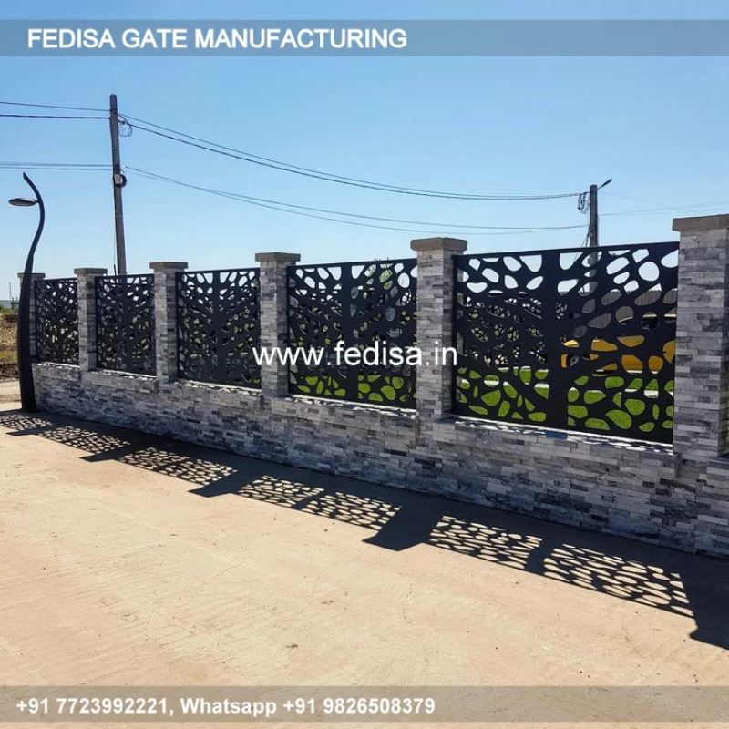 Gate Design Front Gate Design Compound Gate Pillar Design Steel Wooden Gate Design