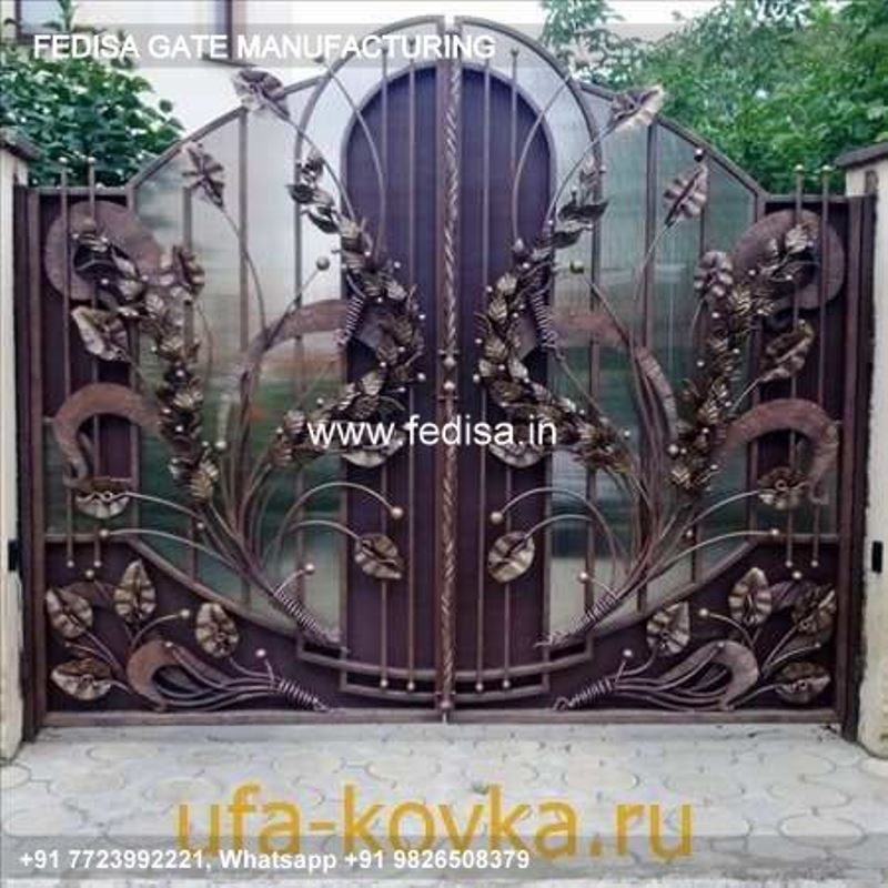 Main Gate Design Gate Design For Home Mediterranean Gate Design Gate Paint Design Color