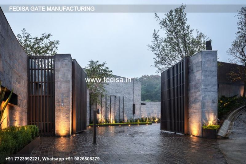 Iron Gate Design Sliding Gate Design Transparent Gate Design Gate Design With Color