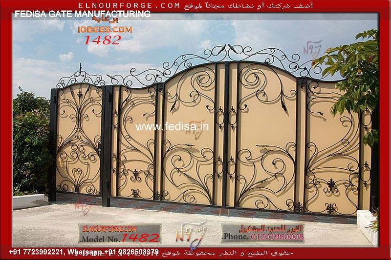 Iron Gate Design Sliding Gate Design Stainless Steel Gate Design Channel Gate Design