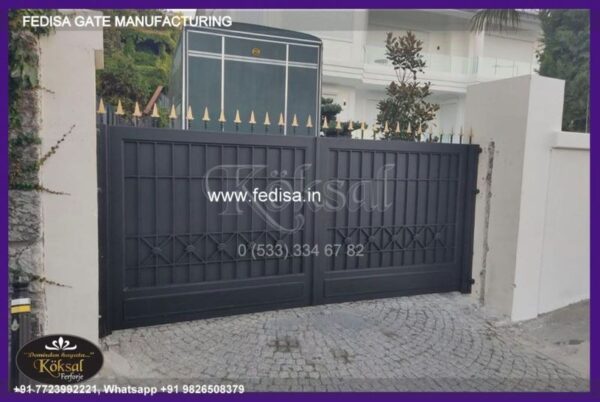 Gate Design Steel Gate Design Lohe Ke Darwaje Ka Color Square Tube Gate Design