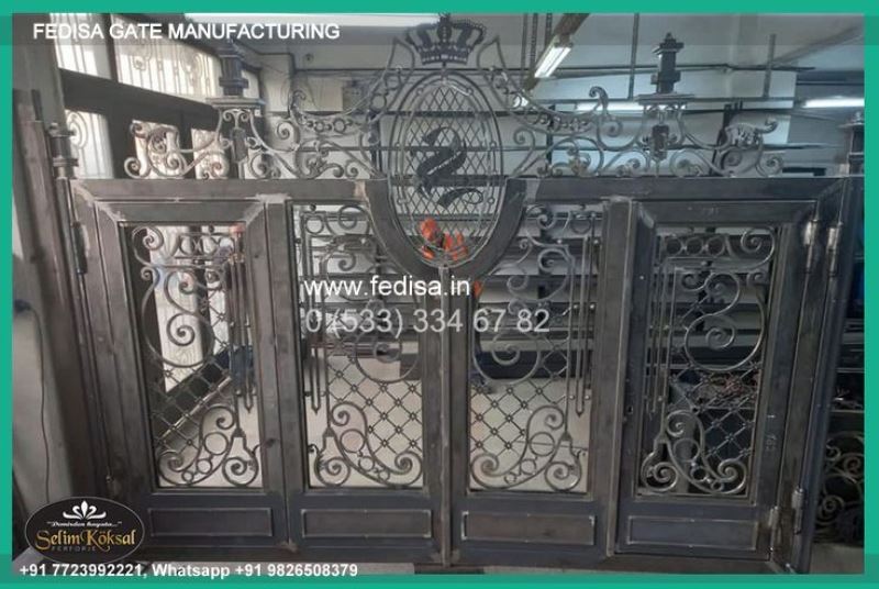 Main Gate Design Main Gate Design 2596 Folding Gate Design For Home Mini Gate Design