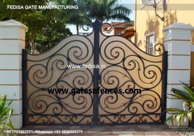 Iron Gate Design Simple Gate Design Plain Sheet Gate Design Porch Gate Design