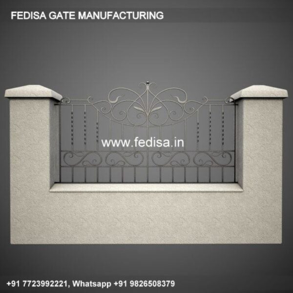 Iron Gate Design Simple Gate Design Square Bar Gate Design Main Gate Pillar Top Design