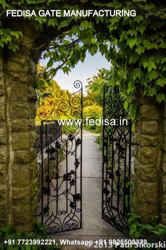 Gate Design Gate Color Gate Parda Banane Ka Design Compound Wall Pillar Design