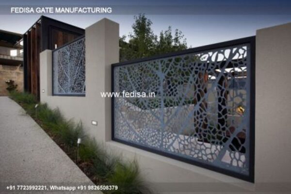 Iron Gate Design Front Gate Designs For Houses Iron Gate Design Single Door 12 Feet Gate Design