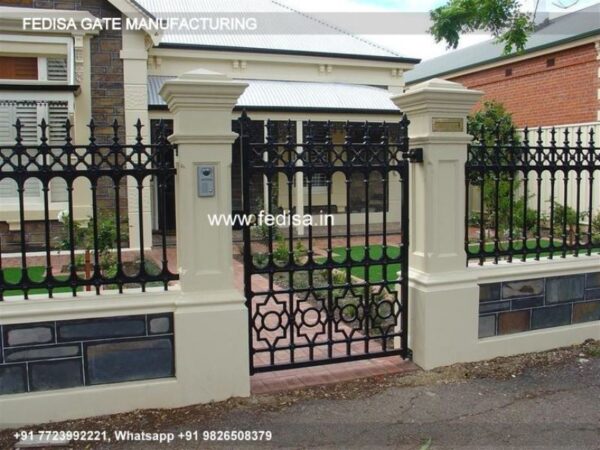 Iron Gate Design Sliding Gate Design Home Front Gate Arch Design Laser Cutting Gate Price