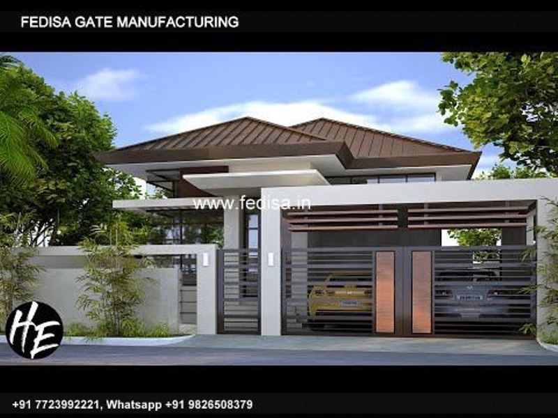 Iron Gate Design Simple Gate Design Modern Main Gate Gate Chajja Design