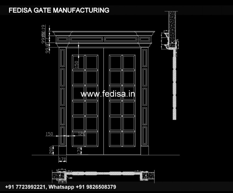 Main Gate Design Gate Design For Home Lakdi Ka Gate Design Front Gate Wall Tiles Design