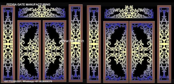 Main Gate Design Main Gate Design 2676 Lohe Wale Gate Steel Grill Gate Design For Main Door