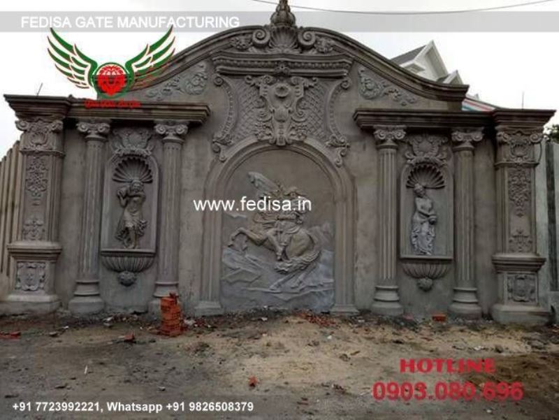 Iron Gate Design Sliding Gate Design Gate Sunmica Two Door Gate Design