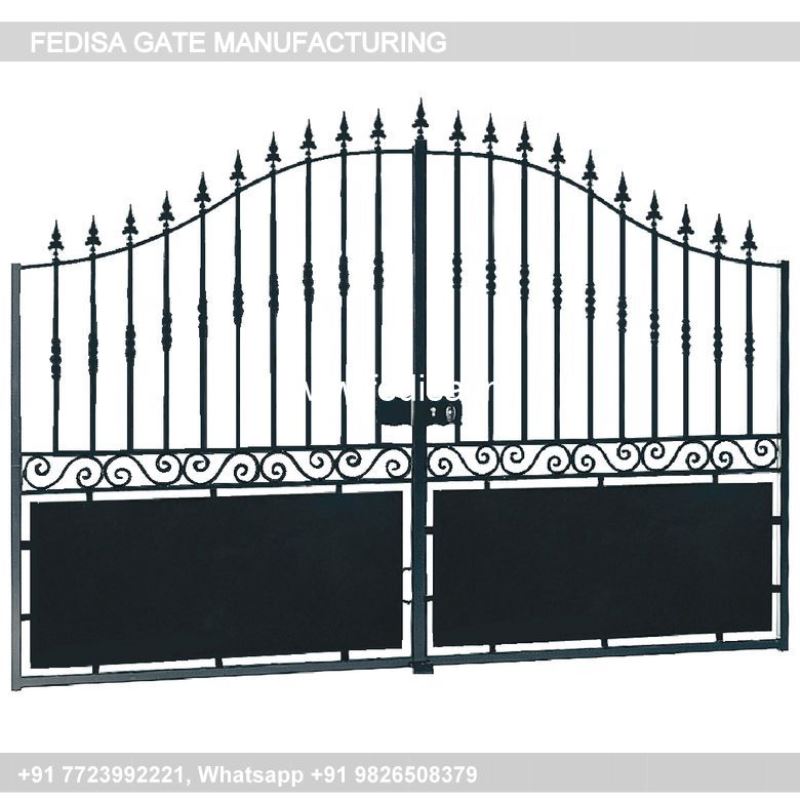 Iron Gate Design Simple Gate Design Village House Gate Design Plank Gate Design