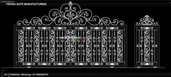 Main Gate Design Modern Gate Design Industrial Sliding Gate Design Menget Ka Dijain
