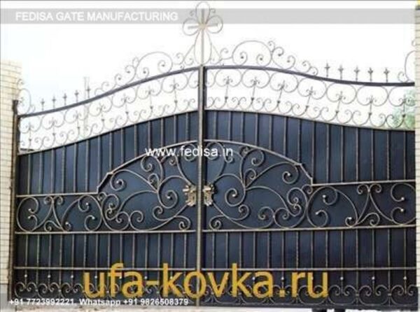 Iron Gate Design Simple Gate Design House Outside Gate Design Concrete Fence And Gate Design