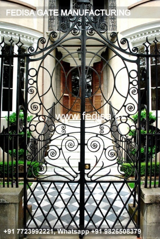 Iron Gate Design Front Gate Designs For Houses Main Gate Design With Boundary Wall Gate Ka Design Banane Wala