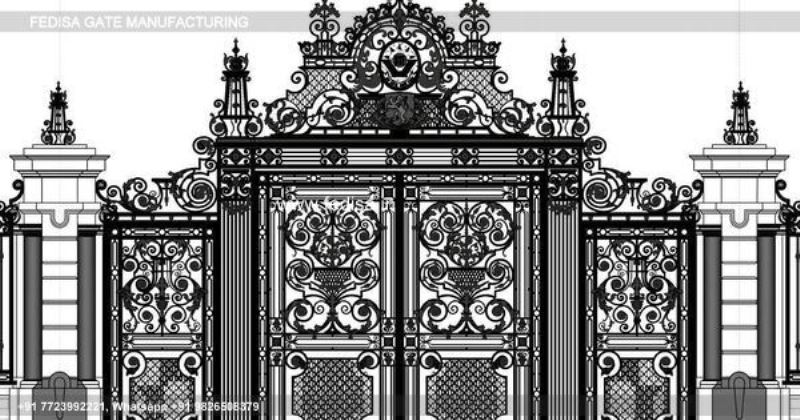 Iron Gate Design Sliding Gate Design Portico Grill Gate Design Latest Iron Gate Design 2020