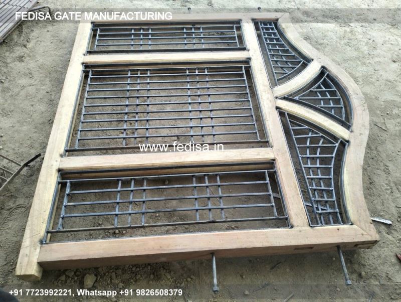 Iron Gate Design Sliding Gate Design Folding Grill Gate Short Gate Design