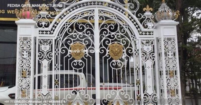 Main Gate Design Modern Gate Design Gate Gray Color Sliding Gate Design For Room