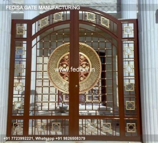 Main Gate Design Main Gate Design 2717 Rectangular Gate Design Front Gate Cement Design