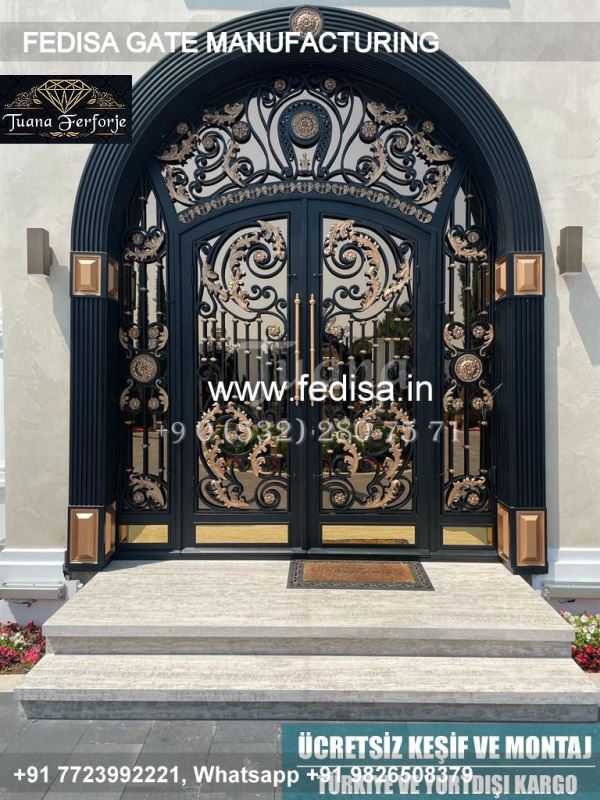 Main Gate Design Modern Gate Design Wood Gate Color Design Ss Door Gate Design