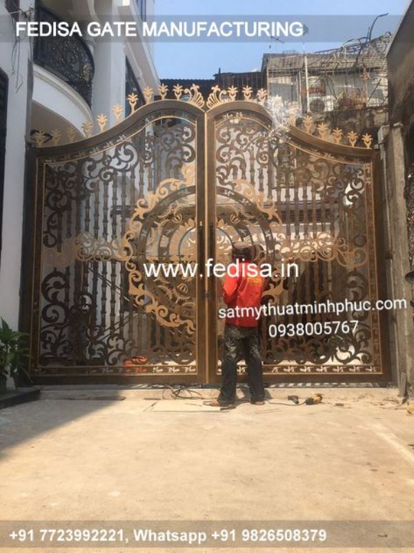 Main Gate Design Main Gate Design 2740 Modern Ss Gate Design Round Shape Main Gate Design
