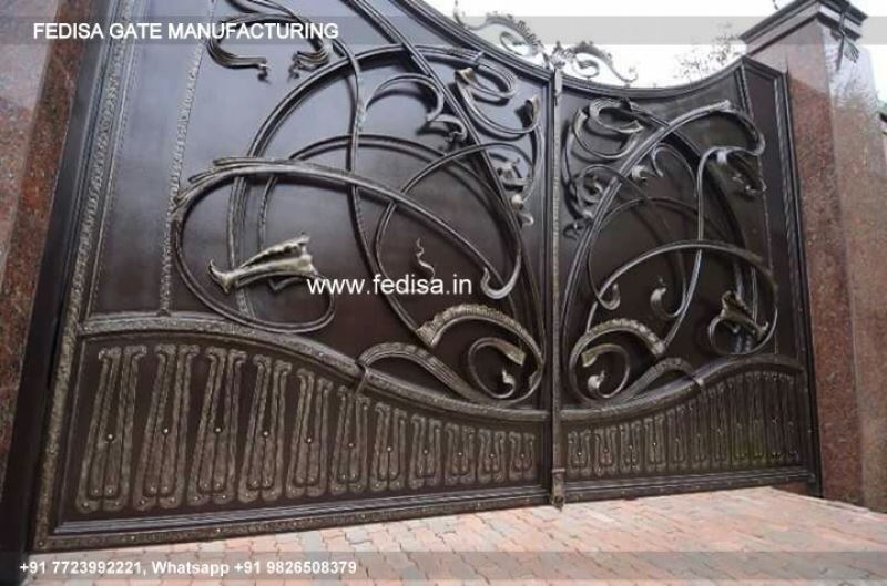Main Gate Design House Gate Design Steel Gate With Glass Design Steel Single Door Gate Design