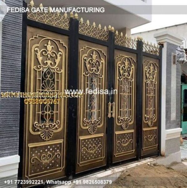 Gate Design Gate Color Gate Design With Roof Double Gate Fence Design