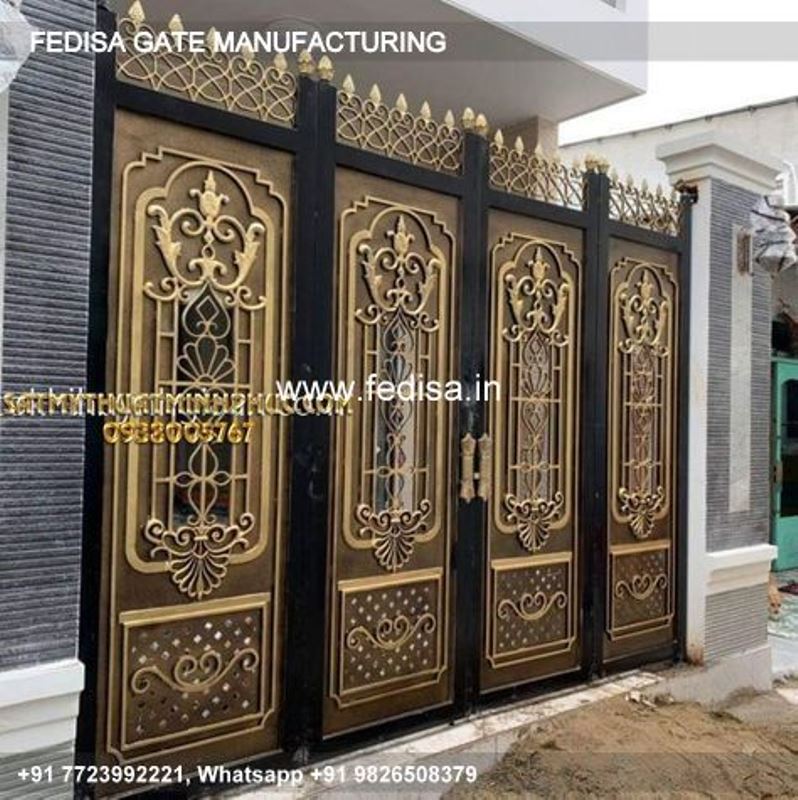 Gate Design Gate Color Gate Design With Roof Double Gate Fence Design