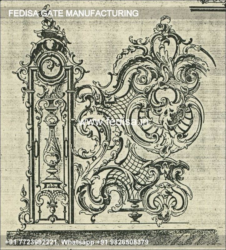 Iron Gate Design Sliding Gate Design Fancy Gate Pipe Plate Gate Design