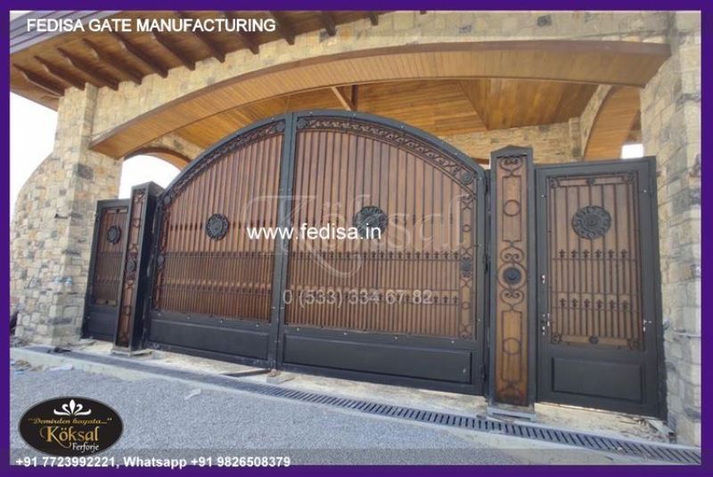 Iron Gate Design Front Gate Designs For Houses 8 Fold Gate Design Steel Gate Design Latest