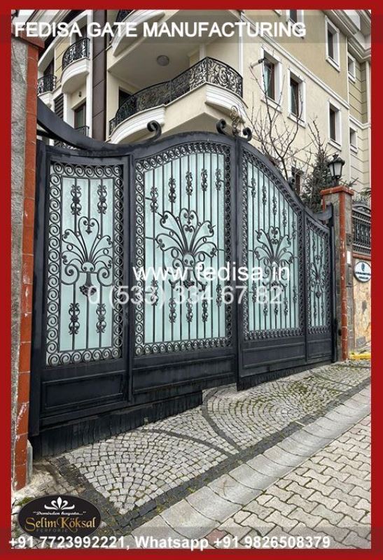Gate Design Steel Gate Design Safety Grill Design For Boundary Wall Modern Metal Gate