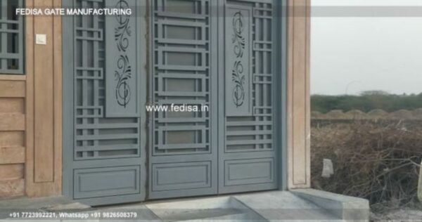 Iron Gate Design Front Gate Designs For Houses Boundary Wall Iron Grill Design Gi Sheet Gate Design