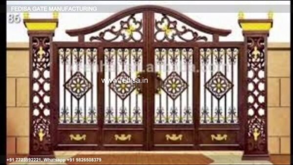 Gate Design Steel Gate Design Main Gate Slab Design Boundary Ka Gate
