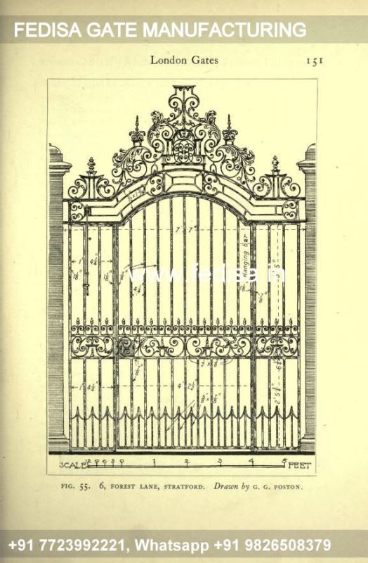 Main Gate Design Modern Gate Design Steel Gate For Main Door Modern Sliding Gate