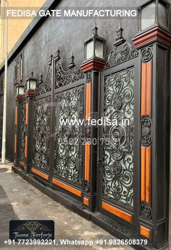 Iron Gate Design Simple Gate Design Steel Gate Ki Design Boundary Gate Color