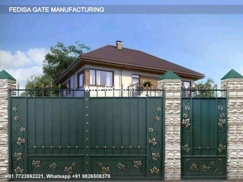 Iron Gate Design Simple Gate Design Door Gate Color Main Gate Slope Design