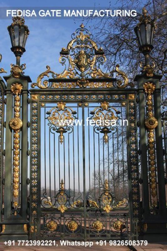 Iron Gate Design Sliding Gate Design Ss Gate Main Gate Pillar Design