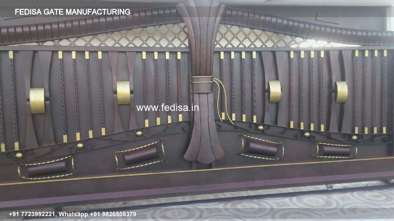 Iron Gate Design Simple Gate Design Boundary Wall Design With Gate Cnc Gate Design