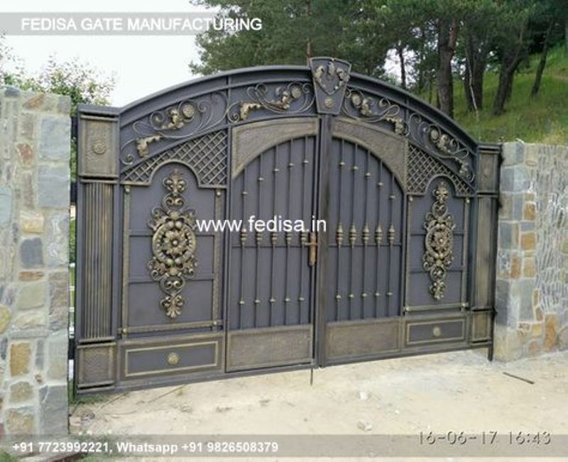 Iron Gate Design Sliding Gate Design Stainless Gate Design Compound Wall Gate Design