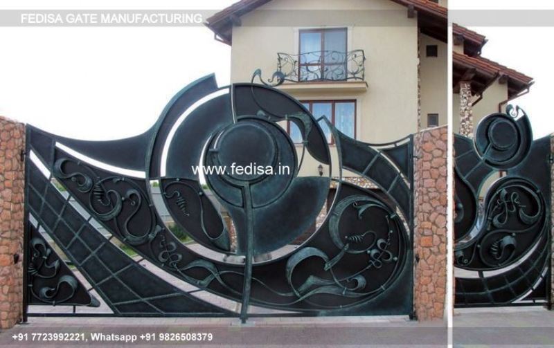 Iron Gate Design Front Gate Designs For Houses Main Gate Color Design Boundary Wall Grill Design For Home