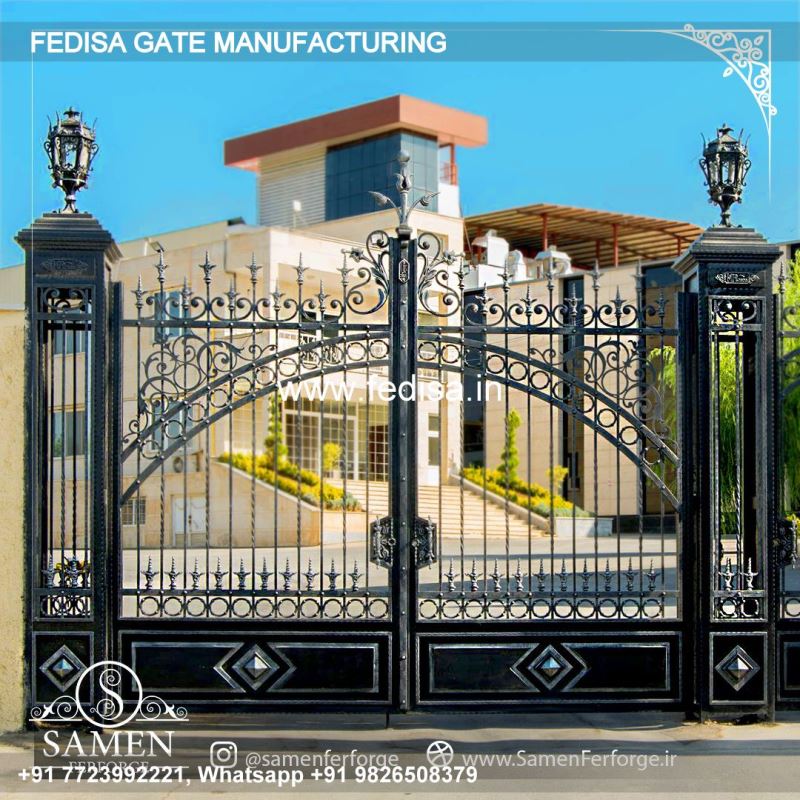 Gate Design Gate Color Latest Gate Design Square Pipe Gate Design