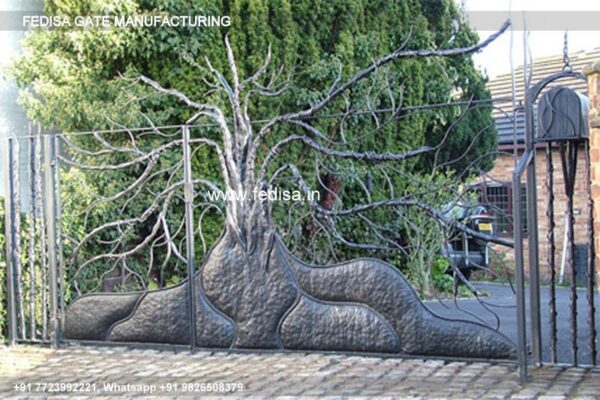 Iron Gate Design Front Gate Designs For Houses Steel Gate Design Double Door Steel Ke Gate Ke Design