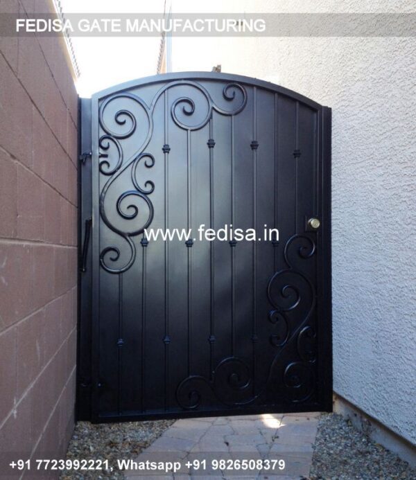 Iron Gate Design Sliding Gate Design Gate Design In Iron Flower Gate Design