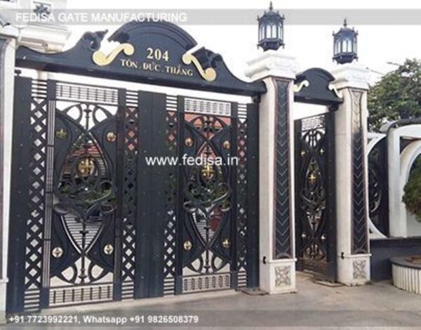 Iron Gate Design Simple Gate Design Front Steel Gate Design Gate Ke Parda