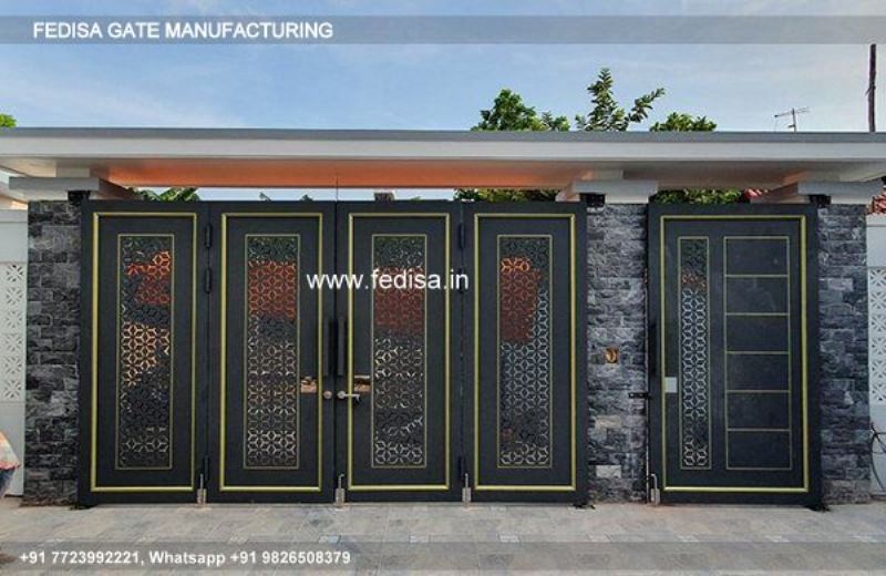 Main Gate Design Main Gate Design 2979 Steel Gate Design For Main Door Iron Gate Color Design