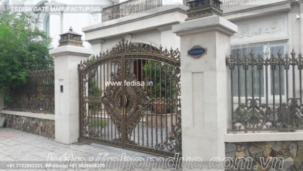 Iron Gate Design Safety Grill Gate Design For Main Door Home Gate Design 2025 House Compound Wall Grill Design