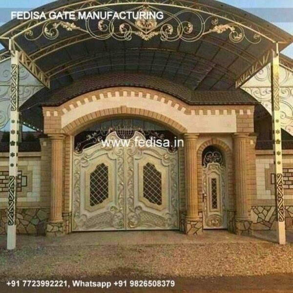 Iron Gate Design Simple Gate Design Front Gate Ramp Design Single Pipe Gate Design