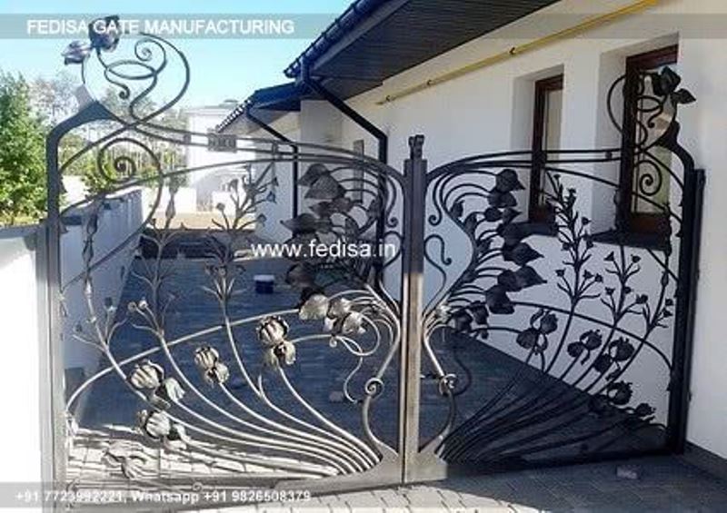 Iron Gate Design Safety Grill Gate Design For Main Door Single Gate Design Iron Steel Gate Design Price