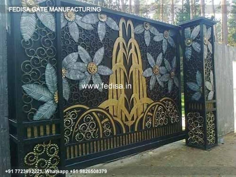 Gate Design Steel Gate Design Rcc Gate Design Iron Steel Gate Design